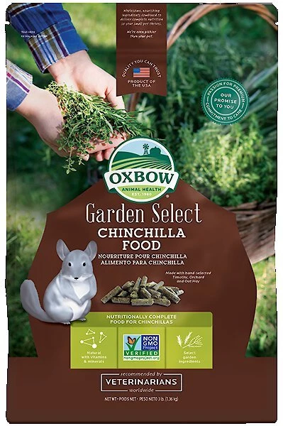 Oxbow Garden Select Chinchilla Food 3 Oxbow Garden Select Chinchilla Food