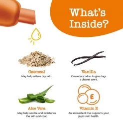 Zesty Paws Oatmeal Anti-Itch Dog Shampoo with Aloe Vera & Vitamin E -Oxbow || Zesty Paws Sales 124707 PT3. SY630 V1644983209