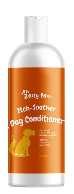 Zesty Paws Oatmeal Anti-Itch Conditioner with Aloe Vera & Organic Shea Butter for Dogs 3 Zesty Paws Oatmeal Anti-Itch Conditioner with Aloe Vera & Organic Shea Butter for Dogs
