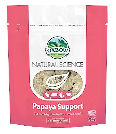 Oxbow Natural Science Papaya Support Digestive Health Small Animal Supplement 3 Oxbow Natural Science Papaya Support Digestive Health Small Animal Supplement