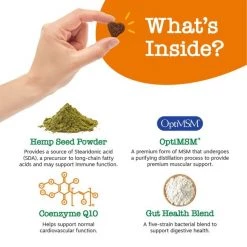 Zesty Paws Hemp Elements 8-in-1 Bites Chicken Flavored Soft Chews Multivitamin for Dogs -Oxbow || Zesty Paws Sales 154826 PT2. SY630 V1659821573