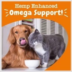 Zesty Paws Hemp Elements Salmon Oil Liquid Skin & Coat Supplement for Dogs & Cats -Oxbow || Zesty Paws Sales 154834 PT5. SY630 V1659821696