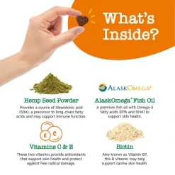 Zesty Paws Hemp Elements Omega Bites Chicken Flavored Soft Chews Skin & Coat Supplement for Dogs 14 Zesty Paws Hemp Elements Omega Bites Chicken Flavored Soft Chews Skin & Coat Supplement for Dogs -Oxbow || Zesty Paws Sales 173310 PT3. SY630 V1659821941