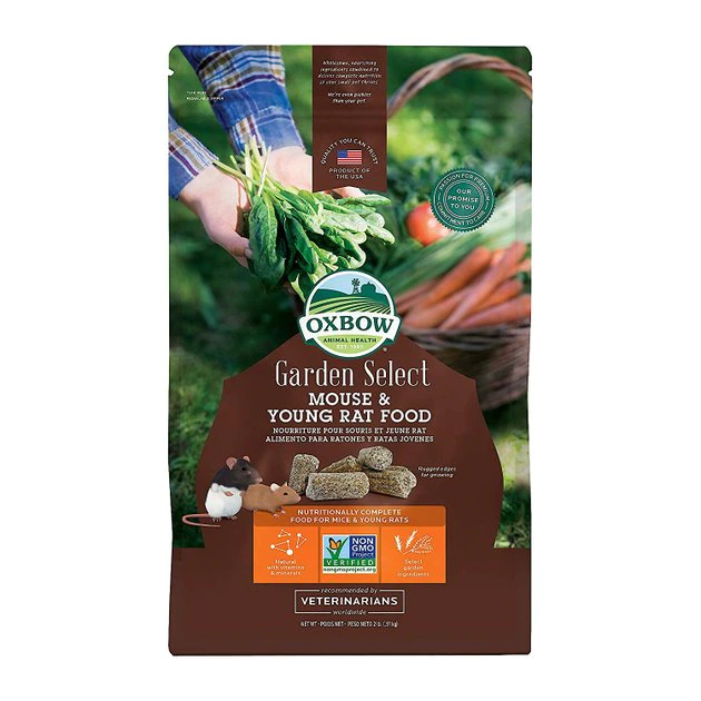 Oxbow Garden Select Mouse & Young Rat Food 3 Oxbow Garden Select Mouse & Young Rat Food