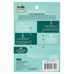Oxbow Enriched Life Hay Bundles Small Animal Chew Toy, 2 count -Oxbow || Zesty Paws Sales 200165 PT1. SY630 V1568222848