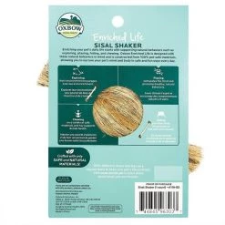 Oxbow Enriched Life Sisal Shaker Small Animal Chew Toy -Oxbow || Zesty Paws Sales 200169 PT1. SY630 V1568222826