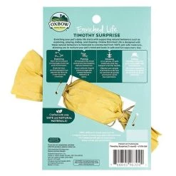 Oxbow Enriched Life Timothy Surprise Small Animal Chew Toy 5 Oxbow Enriched Life Timothy Surprise Small Animal Chew Toy -Oxbow || Zesty Paws Sales 200171 PT1. SY630 V1568222857