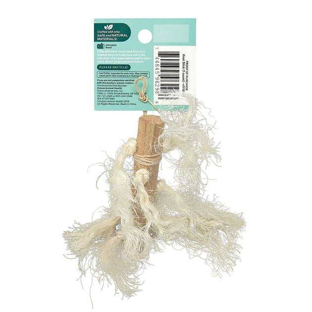 Oxbow Enriched Life Knot Stick Small Animal Chew Toy 4 Oxbow Enriched Life Knot Stick Small Animal Chew Toy - Image 2