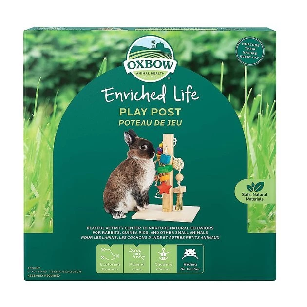 Oxbow Play Post Small Animal Toy 4 Oxbow Play Post Small Animal Toy - Image 2