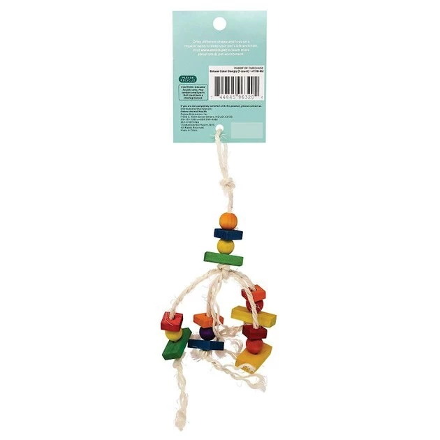 Oxbow Enriched Life Deluxe Color Dangly Small Animal Toy 4 Oxbow Enriched Life Deluxe Color Dangly Small Animal Toy - Image 2