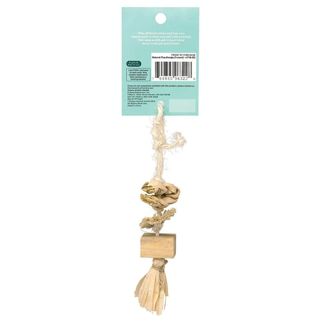 Oxbow Enriched Life Natural Play Dangly Small Animal Toy, Style Varies 4 Oxbow Enriched Life Natural Play Dangly Small Animal Toy, Style Varies - Image 2