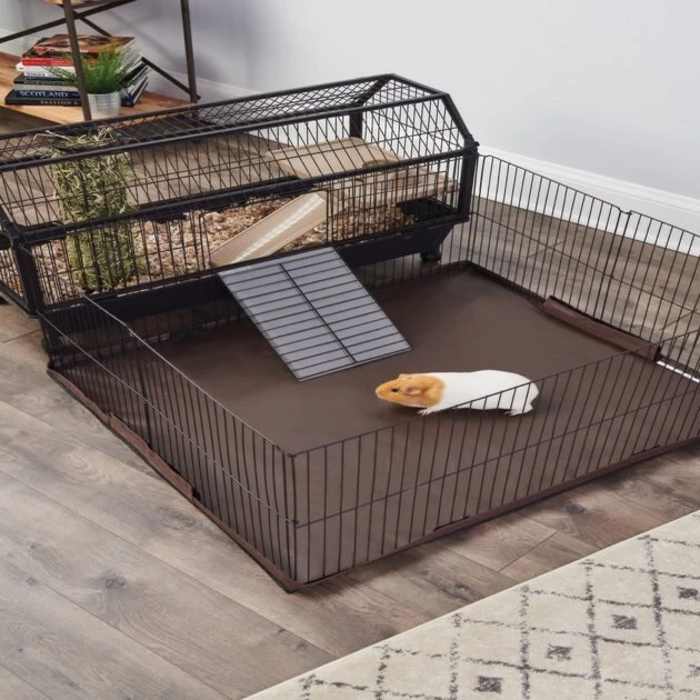 Oxbow Enriched Life Play Yard Leakproof Small Pet Floor Cover 7 Oxbow Enriched Life Play Yard Leakproof Small Pet Floor Cover - Image 5