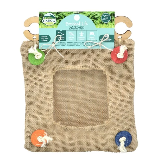Oxbow Enriched Life Hay Forager Small Pet Toy 3 Oxbow Enriched Life Hay Forager Small Pet Toy