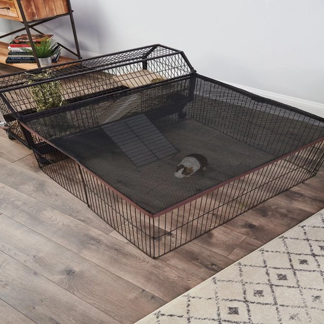 Oxbow Enriched Life Play Yard Mesh Small Pet Cover 7 Oxbow Enriched Life Play Yard Mesh Small Pet Cover - Image 5