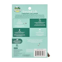 Oxbow Enriched Life Apple Timothy Lollipop Small Pet Chew Toy 7 Oxbow Enriched Life Apple Timothy Lollipop Small Pet Chew Toy -Oxbow || Zesty Paws Sales 235139 PT1. SY630 V1590517944