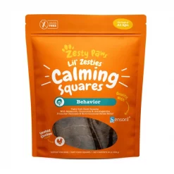 Zesty Paws Lil' Zesties Calming Squares Chicken Flavored Soft Chews Calming Supplement for Dogs