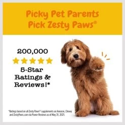 Zesty Paws Lil' Zesties Calming Squares Chicken Flavored Soft Chews Calming Supplement for Dogs -Oxbow || Zesty Paws Sales 249403 PT7. SY630 V1659822190