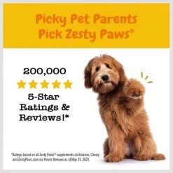 Zesty Paws Lil' Zesties Mobility Squares Chicken Flavored Soft Chews Hip & Joint Supplement for Dogs -Oxbow || Zesty Paws Sales 249406 PT7. SY630 V1659821216