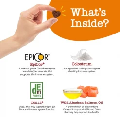 Zesty Paws Ancient Elements Aller-Immune Bites Bison Flavored Soft Chews Allergy & Immune Supplement for Dogs -Oxbow || Zesty Paws Sales 249429 PT3. SY630 V1659821459