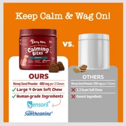 Zesty Paws Ancient Elements Calming Elements Bison Flavored Soft Chews Calming Supplement for Dogs -Oxbow || Zesty Paws Sales 249431 PT5. SY630 V1659821214