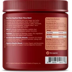 Zesty Paws Ancient Elements Probiotic Bites Bison Flavored Soft Chews Digestive Supplement for Dogs -Oxbow || Zesty Paws Sales 249433 PT2. SY630 V1659821213