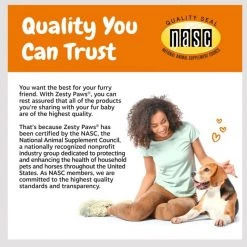 Zesty Paws Ancient Elements Probiotic Bites Bison Flavored Soft Chews Digestive Supplement for Dogs -Oxbow || Zesty Paws Sales 249433 PT8. SY630 V1659821760