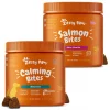 Zesty Paws All Ages, Calming Bites, Peanut Butter Flavored Soft Chews, Behavior Functional Dog Supplement, 90 count & Zesty Paws Salmon Bites Skin & Coat Dog Supplement, 90 count -Oxbow || Zesty Paws Sales 255983 MAIN. SY630 V1649351624