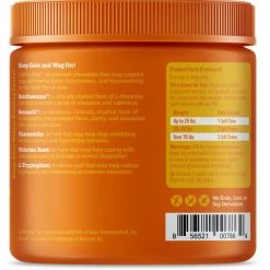 Zesty Paws All Ages, Calming Bites, Peanut Butter Flavored Soft Chews, Behavior Functional Dog Supplement, 90 count & Zesty Paws Salmon Bites Skin & Coat Dog Supplement, 90 count -Oxbow || Zesty Paws Sales 255983 PT2. SY630 V1649345211