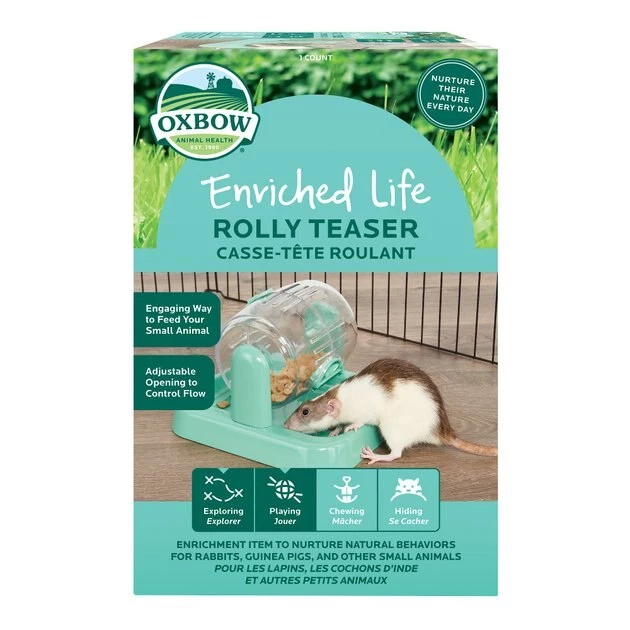Oxbow Enriched Life Rolly Teaser Small Animal Toy 6 Oxbow Enriched Life Rolly Teaser Small Animal Toy - Image 4