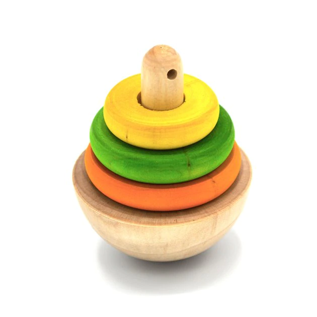 Oxbow Enriched Life Wobbly Ring Stack Small Animal Toy 5 Oxbow Enriched Life Wobbly Ring Stack Small Animal Toy - Image 3