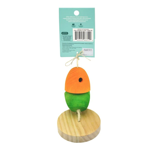 Oxbow Enriched Life Hide 'n Wobble Small Animal Toy 4 Oxbow Enriched Life Hide 'n Wobble Small Animal Toy - Image 2
