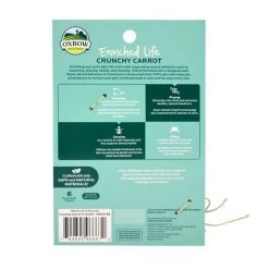 Oxbow Enriched Life Crunchy Carrot Small Animal Toy -Oxbow || Zesty Paws Sales 277262 PT1. SY630 V1614811351