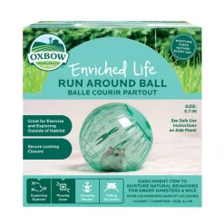 Oxbow Enriched Life Run Around Ball Small Animal Toy