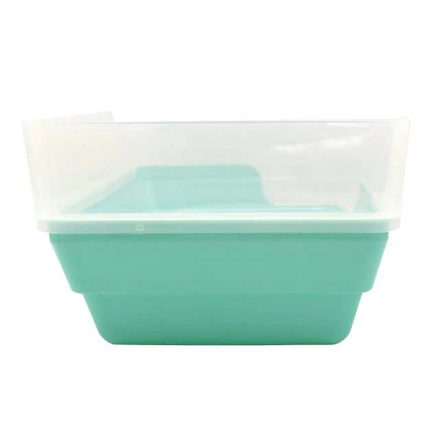 Oxbow Enriched Life Rectangle Small Animal Litter Pan With Removable Shield 4 Oxbow Enriched Life Rectangle Small Animal Litter Pan With Removable Shield - Image 2