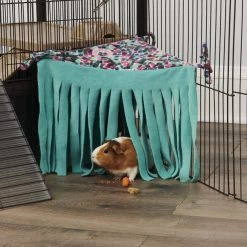 Oxbow Enriched Life Corner Fleece Small Animal Hideout -Oxbow || Zesty Paws Sales 277320 PT5. SY630 V1614811307