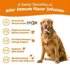 Zesty Paws Aller-Immune Flavor Infusions Turkey Flavored Liquid Allergy & Immune Supplement for Dogs -Oxbow || Zesty Paws Sales 289509 PT4. SY630 V1644908805