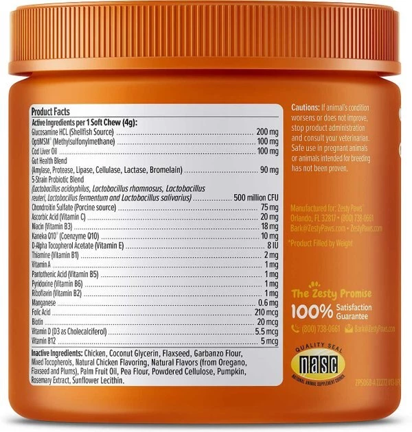 Diamond||Zesty Paws Diamond Puppy Formula Dry Food + Zesty Paws 8-in-1 Multivitamin Bites Chicken Flavor Dog Supplement 8 Diamond||Zesty Paws Diamond Puppy Formula Dry Food + Zesty Paws 8-in-1 Multivitamin Bites Chicken Flavor Dog Supplement - Image 6