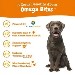 Zesty Paws Omega Bites Skin & Coat Support + 8-in-1 Multivitamin Bites Chicken Flavor Dog Supplement -Oxbow || Zesty Paws Sales 294054 PT2. SY630 V1658284388
