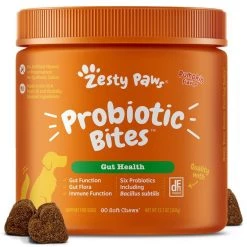 Zesty Paws Omega Bites Skin & Coat Support + Probiotic Bites Digestion Pumpkin Flavor Soft Chews Dog Supplement 16 Zesty Paws Omega Bites Skin & Coat Support + Probiotic Bites Digestion Pumpkin Flavor Soft Chews Dog Supplement -Oxbow || Zesty Paws Sales 294058 PT5. SY630 V1658203666