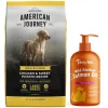 American Journey||Zesty Paws American Journey Large Breed Adult Chicken & Sweet Potato Recipe Grain-Free Dry Dog Food, 24-lb bag + Zesty Paws Pure Salmon Oil Skin & Coat Support Dog & Cat Supplement, 32-oz bottle