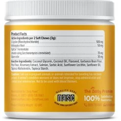 Zesty Paws All Ages Calming Bites Behavior Salmon Flavor Cat Supplement, 60 count + Zesty Paws All Ages Lysine Immune System Bites Salmon Flavor Cat Supplement, 60 count -Oxbow || Zesty Paws Sales 298790 PT6. SY630 V1658191451