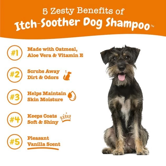 Zesty Paws Allergy & Immune Support Lamb Flavor Soft Chew Dog Supplement, 90 count + Zesty Paws Oatmeal Anti-Itch Dog Shampoo with Aloe Vera & Vitamin E, 16-oz bottle 11 Zesty Paws Allergy & Immune Support Lamb Flavor Soft Chew Dog Supplement, 90 count + Zesty Paws Oatmeal Anti-Itch Dog Shampoo with Aloe Vera & Vitamin E, 16-oz bottle - Image 9