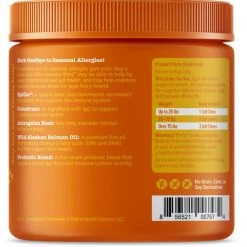 Zesty Paws Allergy & Immune Support Lamb Flavor Soft Chew Dog Supplement, 90 count + Zesty Paws Cranberry Bladder Bites Urinary Tract Support Chicken Liver Flavor Chews for Dogs, 90 count 13 Zesty Paws Allergy & Immune Support Lamb Flavor Soft Chew Dog Supplement, 90 count + Zesty Paws Cranberry Bladder Bites Urinary Tract Support Chicken Liver Flavor Chews for Dogs, 90 count -Oxbow || Zesty Paws Sales 298800 PT2. SY630 V1649342911