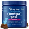 Zesty Paws Advanced Omega Bites Chicken Flavor Soft Chews Skin & Coat Supplement for Senior Dogs -Oxbow || Zesty Paws Sales 332501 MAIN. SY630 V1659822177