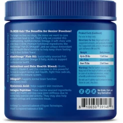 Zesty Paws Advanced Omega Bites Chicken Flavor Soft Chews Skin & Coat Supplement for Senior Dogs 13 Zesty Paws Advanced Omega Bites Chicken Flavor Soft Chews Skin & Coat Supplement for Senior Dogs -Oxbow || Zesty Paws Sales 332501 PT2. SY630 V1659822238