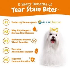 Zesty Paws Tear Stain Bites Chicken Flavored Soft Chews Supplement for Dogs -Oxbow || Zesty Paws Sales 333225 PT4. SY630 V1644980088