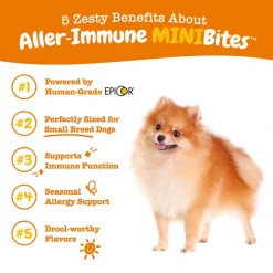 Zesty Paws Aller-Immune Mini Bites Lamb Flavored Soft Chew Allergy & Immune Supplement for Dogs, 90 count -Oxbow || Zesty Paws Sales 346010 PT4. SY630 V1644974806