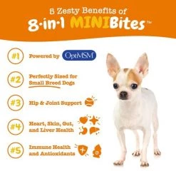 Zesty Paws 8-in-1 Mini Bites Chicken Flavored Soft Chew Multivitamin for Dogs, 90 count -Oxbow || Zesty Paws Sales 346012 PT4. SY630 V1644975737