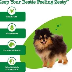 Zesty Paws Omega OraStix Skin Health Peppermint Flavor Chews Supplement + Probiotic OraStix Mint Flavored Dental Chews for Dogs -Oxbow || Zesty Paws Sales 365483 PT4. SY630 V1644015727