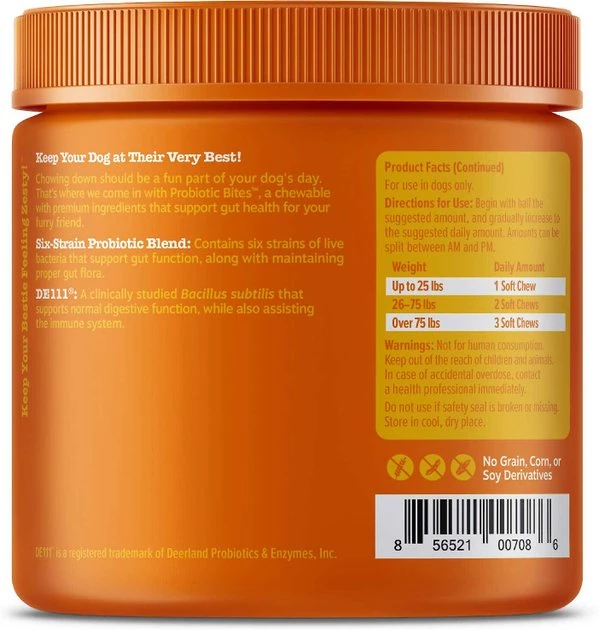 Zesty Paws||Frisco Zesty Paws Core Elements Probiotic Pumpkin Flavored Soft Chews Digestive Supplement + Frisco Extra Large Dog Training & Potty Pads, 28 x 34-in 9 Zesty Paws||Frisco Zesty Paws Core Elements Probiotic Pumpkin Flavored Soft Chews Digestive Supplement + Frisco Extra Large Dog Training & Potty Pads, 28 x 34-in - Image 7